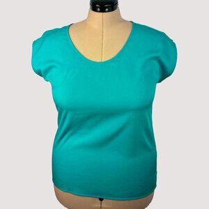14th & Union Neon Blue Women's Blouse